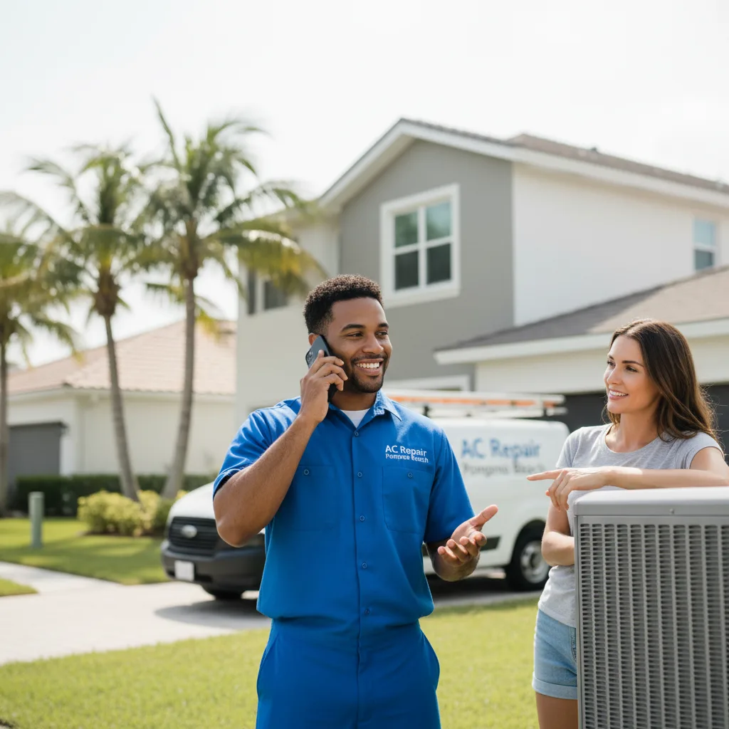 AC Repair Pompano Beach customer support in Teaneck